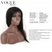 Straight Virgin Hair Lace Front Human Hair Wigs For Black Women 7A Grade